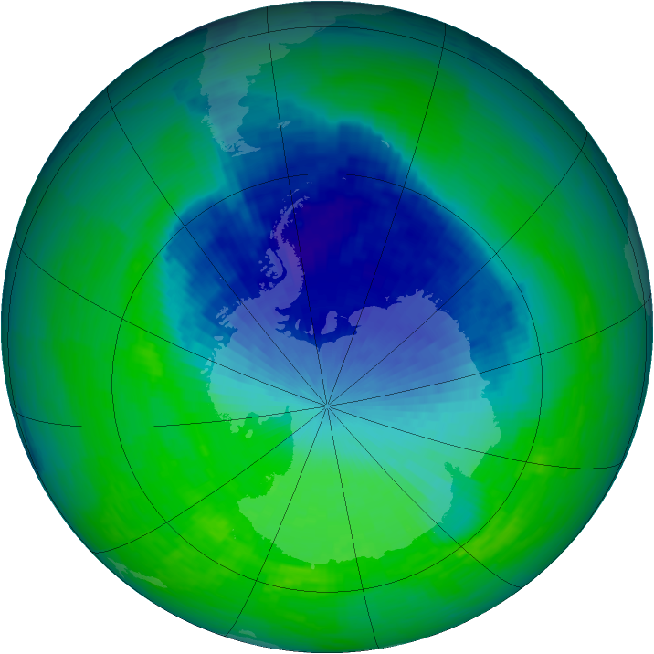 Ozone Map 1994-11-19